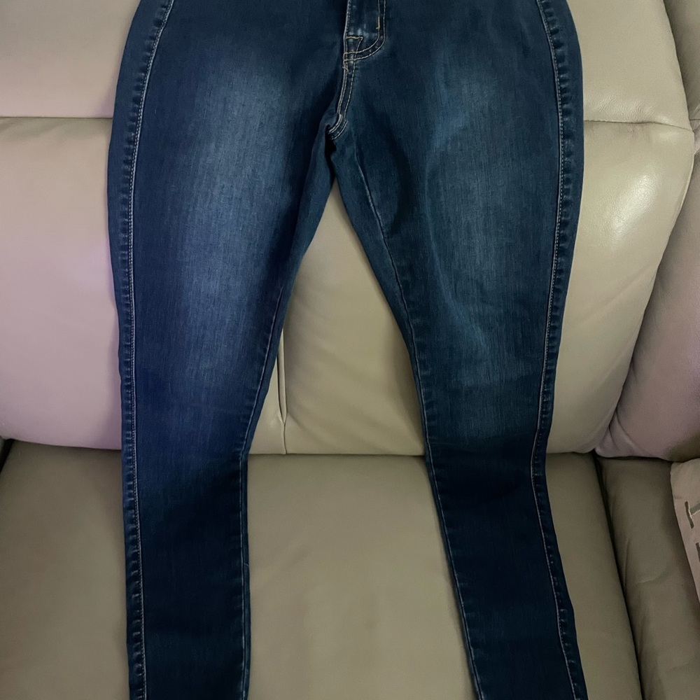 Dark Blue Skinny Jeans for Women